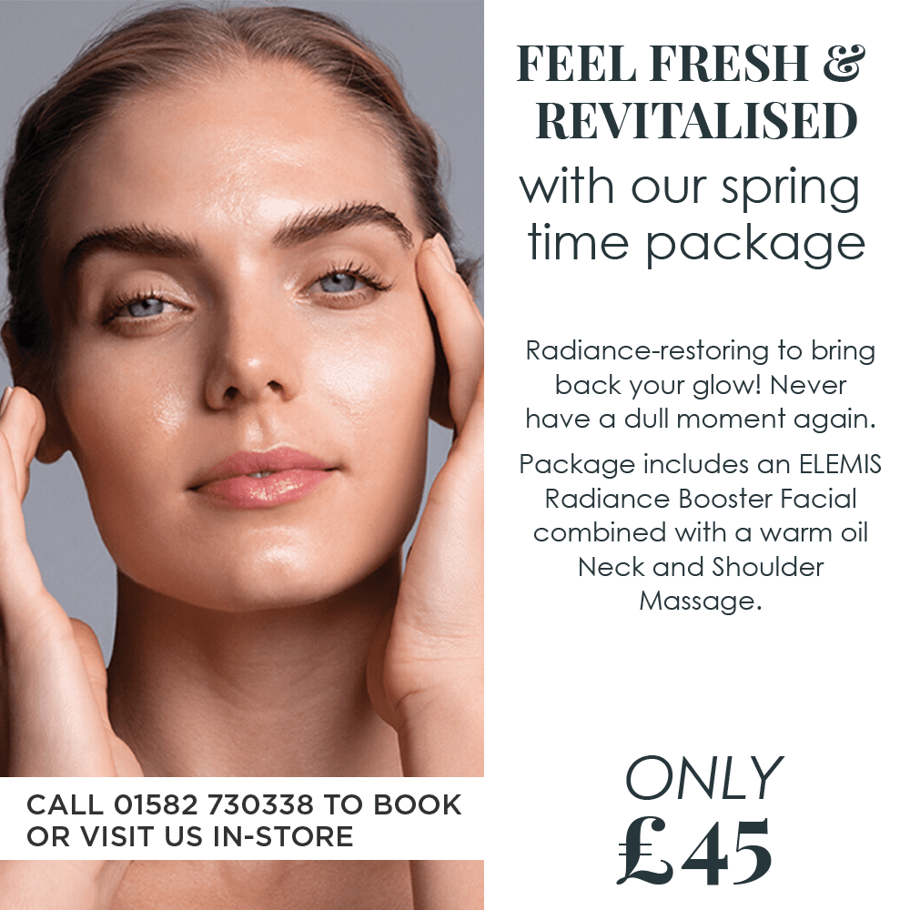 Feel fresh and revitalised with our spring time package